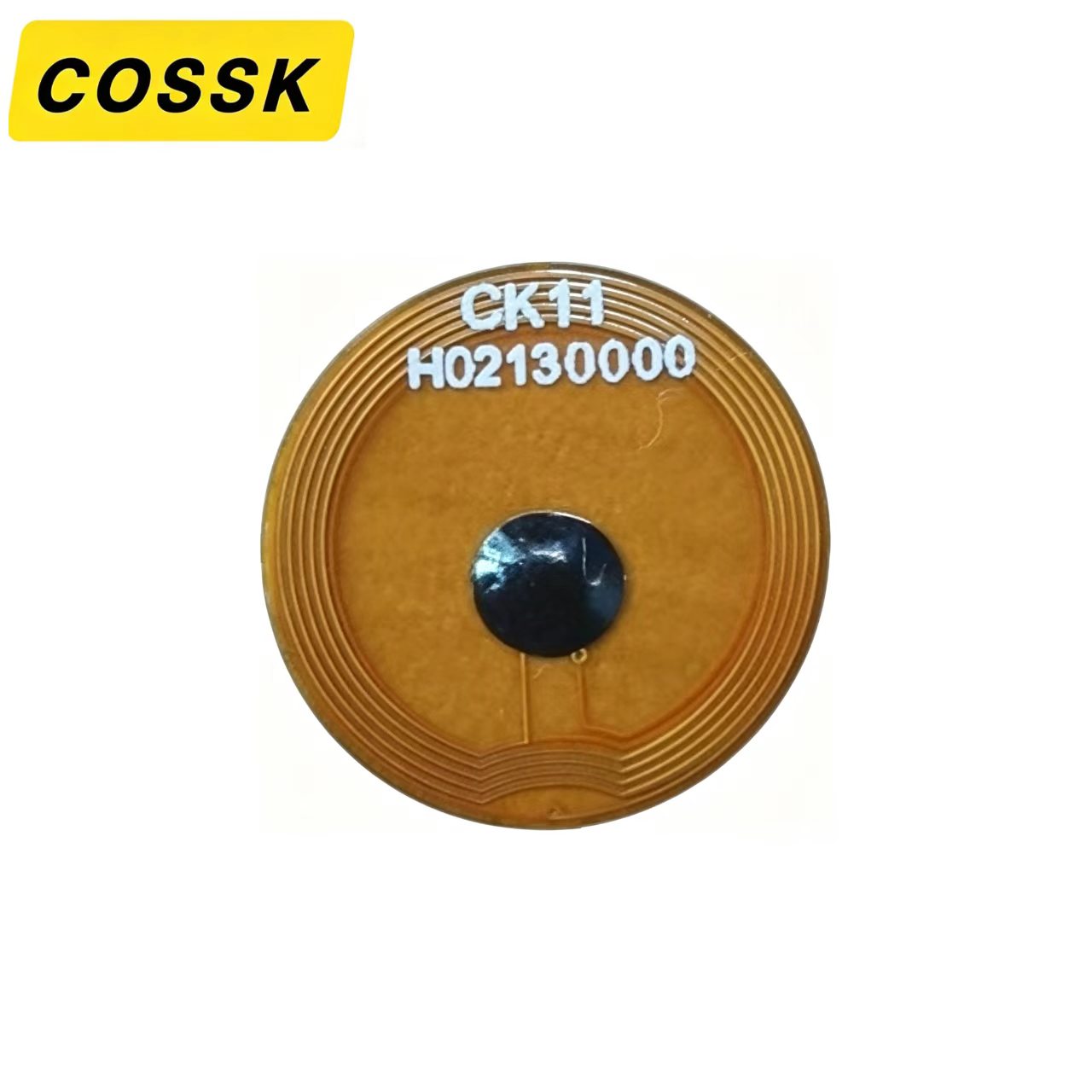 Φ13mm Round Flexible FPC NFC Tag H020130000CK11A00 with NTAG213 Chip
